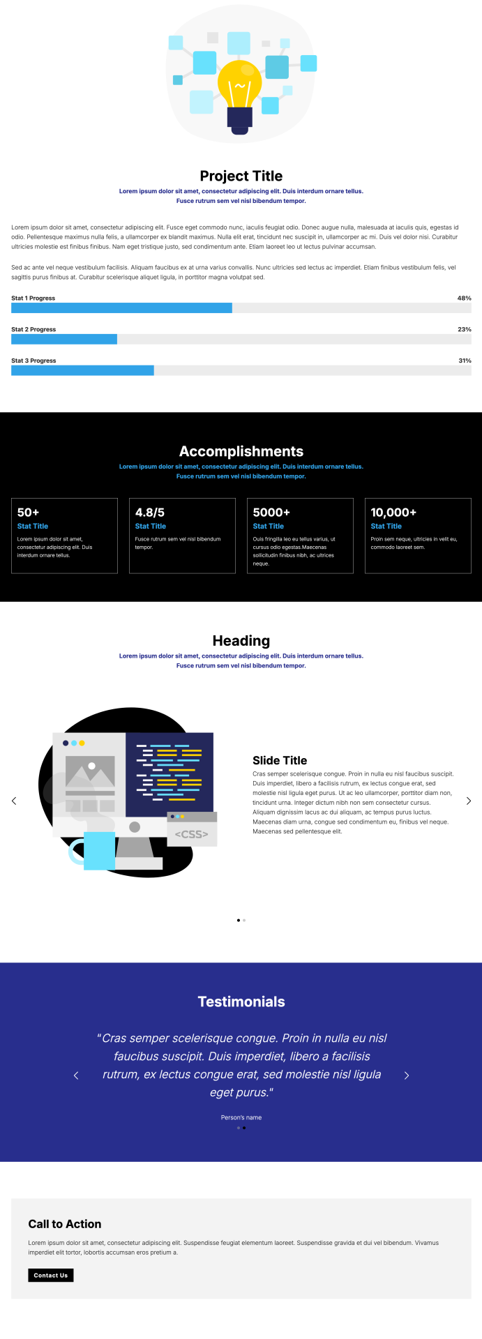 Presentation Page